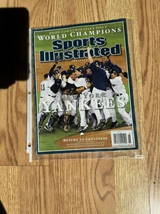 New York Yankees 2009 World Series Commemorative Sports Illustrated No Label - Picture 1 of 4