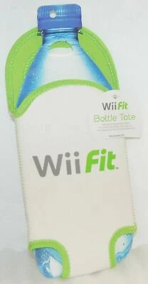 NUEVO Oficial Nintendo Wii Fit BLANCO Fit Botella Fitness Bolso Bebidas Aislamiento H2O Foto 1 de 4