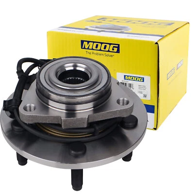Cojinete y buje de rueda delantera MOOG para Dodge Ram 1500 2002 2003-2005 con ABS de 5 tacos Foto 1 de 4