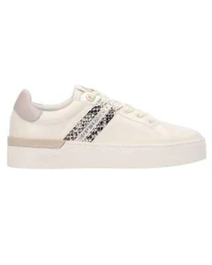 Shoes Liu Jo Silvia 68 Trainers Leather Beige - Picture 1 of 4