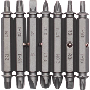 Megapro ShaftLok Screwdriver Replacement Bit Set Phillips Flat Torx Square 151SL - Picture 1 of 3