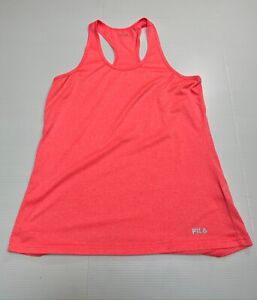 Fila Women's - Athletic Workout Tank Top (Pink In Color) - Size S (Breathable)