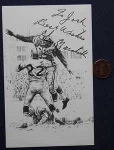 Baltimore Colts Star Gino Marchetti signed / autographed Hall of Fame Postcard-- - Picture 1 of 1