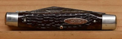 VINTAGE CASE XX #6275SSP MOOSE PATTERN KNIFE 1940-1964 USED - Image 1 of 4