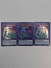 YUGIOH: 3x Chimeratech Fortress Dragon GFP2-EN123 NM FAST