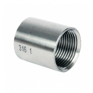 Full Socket Stainless Steel Pipe Fitting 1/8" - 4" Rated 150LB - Picture 1 of 30