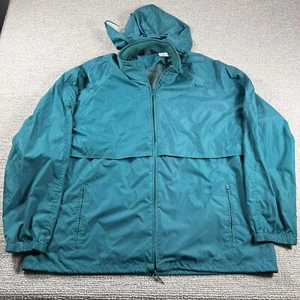 Woolrich Hooded Jacket Blue Men Size XL - Picture 1 of 7