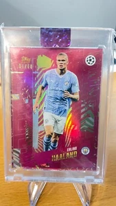 2023-24 Topps Gold X Whip UEFA Club Elite Star Erling Haaland 01/10 - ManCity - Imagen 1 de 2