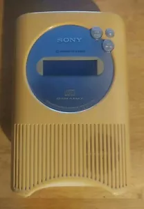 Sony Shower Radio CD-R/RW Playback CD Player Radio Tested (DOOR HING IS BROKEN) - Picture 1 of 7