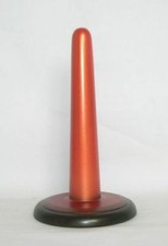 PORTAROTOLO DA CUCINA CERAMICA UP Ø16h29cm RossoNero (N.B.carta diam. MINIMO CM5