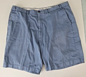 Roundtree & Yorke Men's Blue Flat Front Casual Shorts Size 44 - Picture 1 of 6
