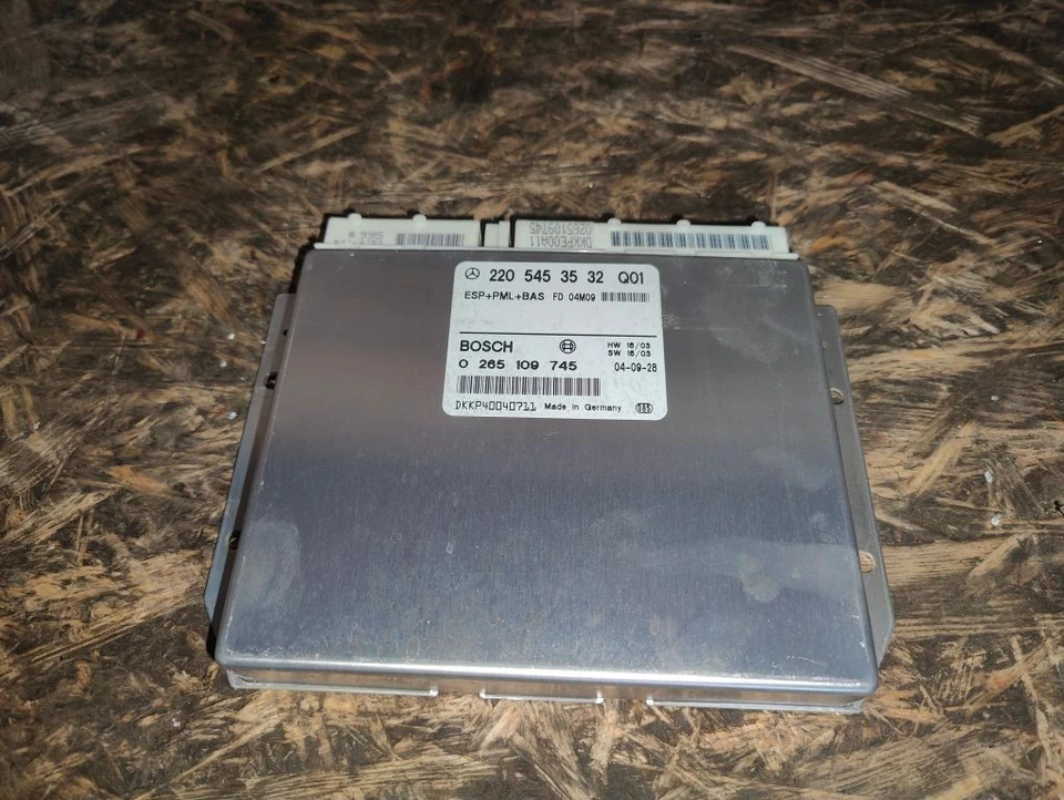 Mercedes-Benz S W220 2005 ESP aceleración guiñada sensor velocidad 2205453532 VLM27638 Foto 1 de 1