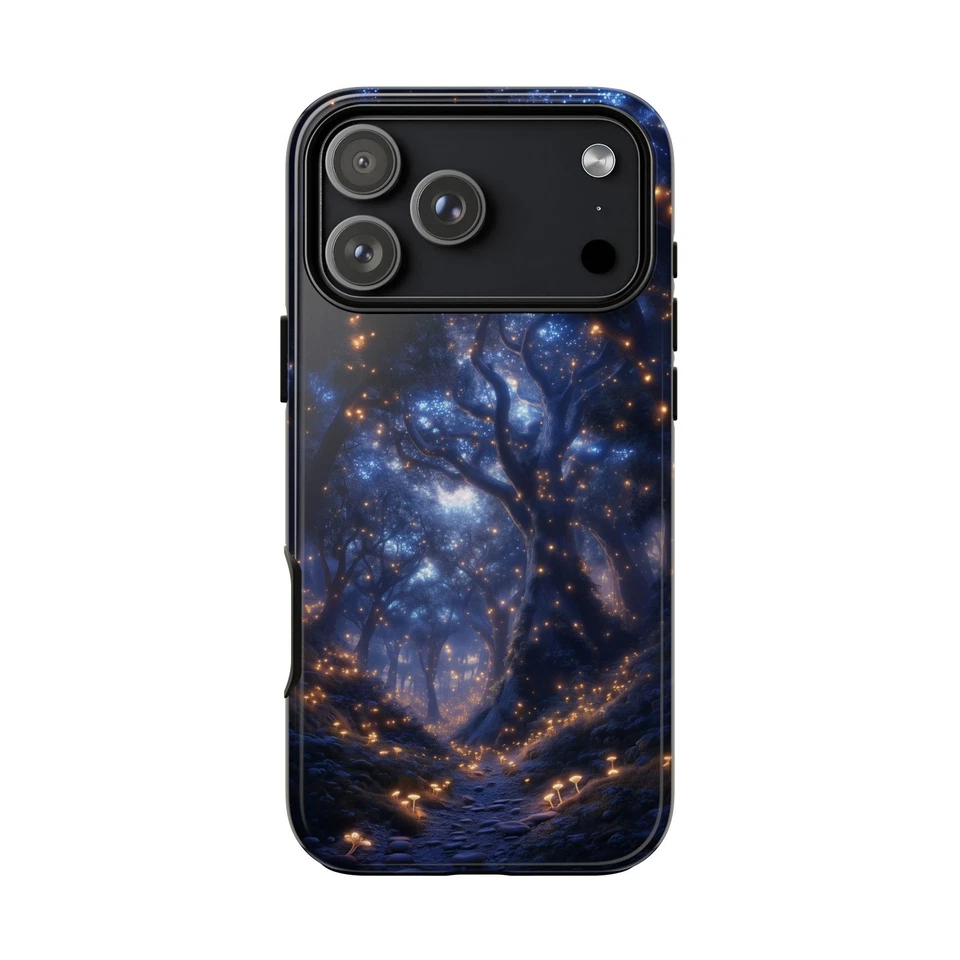 Phone Ink Case for iPhone / Galaxy / Pixel – Ethereal Forest Woodland Glow - Image 1 of 1