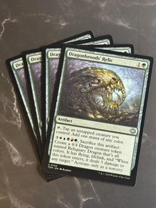4x Dragonbroods' Relic #0140 U [Tarkir: Dragonstorm] NF LP/NM - Picture 1 of 1