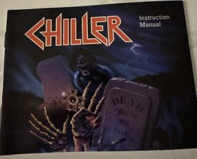 Chiller (NES) &ndash; Original Instruction Manual ONLY &ndash; Rare