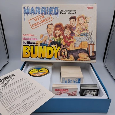 Vintage Married with Children Board Game Be Like a Bundy 1990 TV Complete  - Image 1 of 4