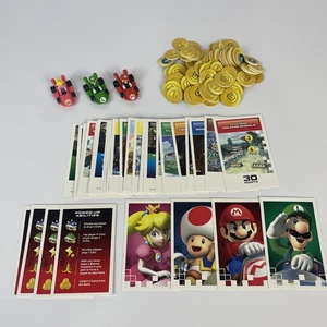 Monopoly Gamer Mario Kart Nintendo Replacement Parts Figures Coins Bananas Cards - Picture 1 of 7
