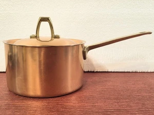 Paul Revere Copper and Brass Pot & Lid 1801 Edition - Picture 1 of 7