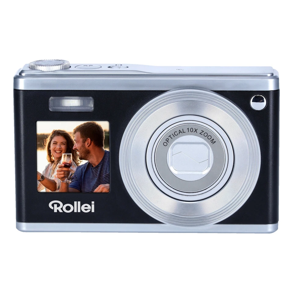 ROLLEI Digitalkamera Compactline 10x optischer Zoom 28-280mm Brennweite B-WARE