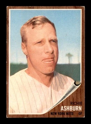 1962 Topps #213 Richie Ashburn   VG X3468313 - Image 1 of 3