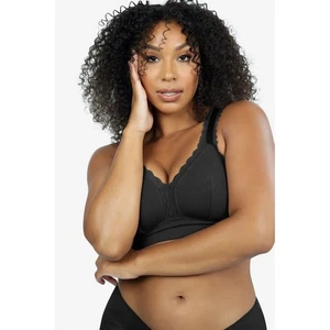 Bralette de copa completa inalámbrico Parfait Dalis Modal para mujer en negro 32DD $48 P5641 - Imagen 1 de 4