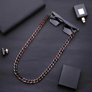 Neck Chain Spectacles Strap Glasses Miss Eyewear Straps Tortoise-shell Texture - Picture 1 of 12