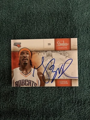 Panini Studio Gerald Wallace #83 2009-10 autógrafo firmado a mano Foto 1 de 4