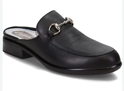 Zapatos Mocasines Naot Mujer Cuero Negro Sin Cordones Horse Bit Mule Talla US 6 EU 37 Foto 1 de 4