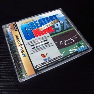 Sega Saturn Games: Greatest Nine '97 Béisbol Japón Importación NTSC-J #200-3 - Imagen 1 de 5
