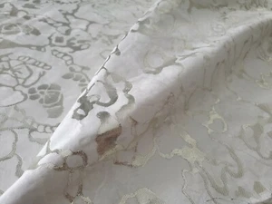 "Tela de vestir ""Silver Lake"" (1,55m x 1,50m pieza) de hilo metálico - Imagen 1 de 6