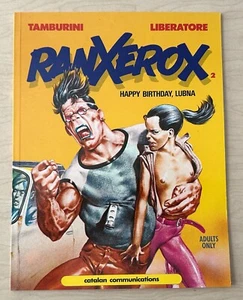 RANXEROX 2: Happy Birthday Lubna (1987) Catalan 2nd Softcover LIBERATORE Rare - Imagen 1 de 2