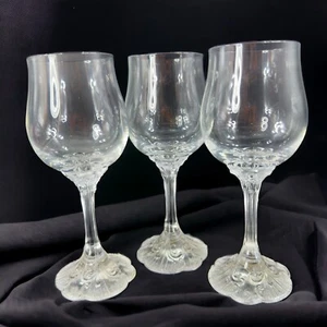 Rosenthal Monbijou Classic Rose Trink Klar Kristall Wasserkelch Glas Set 3 - Bild 1 von 14
