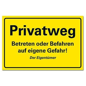 Privatweg Schild 30x20cm - Bild 1 von 1