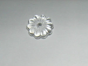 10 Pezzi ROSETTA mm. 15 Vetro Trasparente Lampadario CRISTALLO Swarovsk RICAMBIO - Imagen 1 de 1