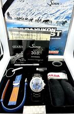 SINN 303.KRISTAL FULDA Chronograph Limited Automatic Stainless Steel Men's Watch