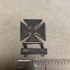 Vintage Sterling Silver Army United States Military Rifle Cross Award Medal Pin