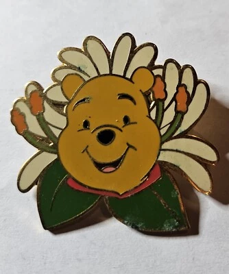 Disney 2004 Winnie The Pooh Flower Pin  - Image 1 of 2