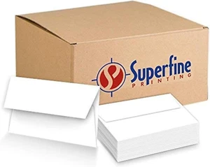 A6 White Envelopes (4 3/4" X 6 1/2") Fits 4X6 Inch Invitation Photo Wedding Anno - Picture 1 of 6
