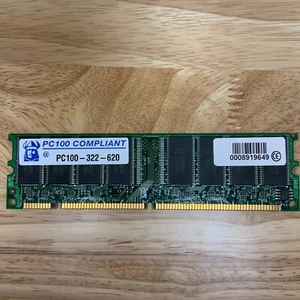 MICRON MT8LSDT864AG-10CZ5 PC100-322-620 168 PIN MEMORY MODULE |WM212 - Picture 1 of 2