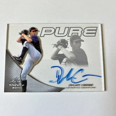 2014 Leaf Trinity Dylan Cease Auto Pure Glass Clear #P-DC1 White Sox - Image 1 of 4