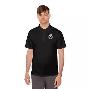 Camisa Polo Deportiva Jack Of Spades JOS Parte Inferior Gay BBC LGBT Sissy Love Negra Hombres - Imagen 1 de 16
