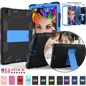 For Samsung Galaxy Tab A 10.1" SM-T510/T515 Shockproof Rugged Stand Case Cover - Picture 1 of 25