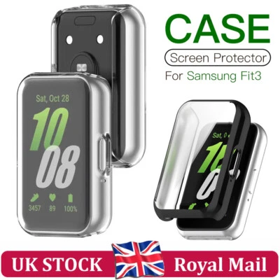 Case for Samsung Galaxy Fit 3 All-around Soft TPU Screen Protective Bumper Cover - Image 1 of 4
