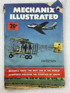 Mechanix Illustrated Magazine - Aug 1952 - Aviation, Cars, Science, Technology - Picture 1 of 2