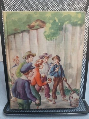 The Adventures of TOM SAWYER Mark Twain 1946 ILLUSTRATED Junior Library Ed. HC Foto 1 de 4