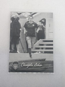 2021 Parkside NWSL V2 | #299 Chinyelu Asher Washington Spirit | Black & White