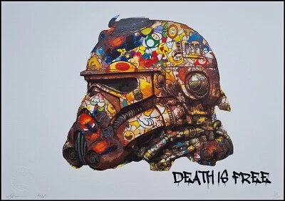 DEATH NYC * Storm Trooper * 45 x 32 cm * signed * limited * Certificate # xx/120 - Bild 1 von 4