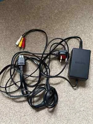*OFFICIAL* NINTENDO Gamecube AV Cable AND OFFICIAL Power Cable Supply PAL UK - Image 1 of 4