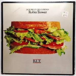 Robin Trower /Jack Bruce/ Bill Lordan B.L.T. LP Chrysalis CHR 1324 1981 - Foto 1 di 4