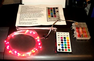 LED BASKETBALL Hoop Lights: BRAND NEW: 16 Colors: 8 Modes: Timer: Batteries Inc. - Picture 1 of 7